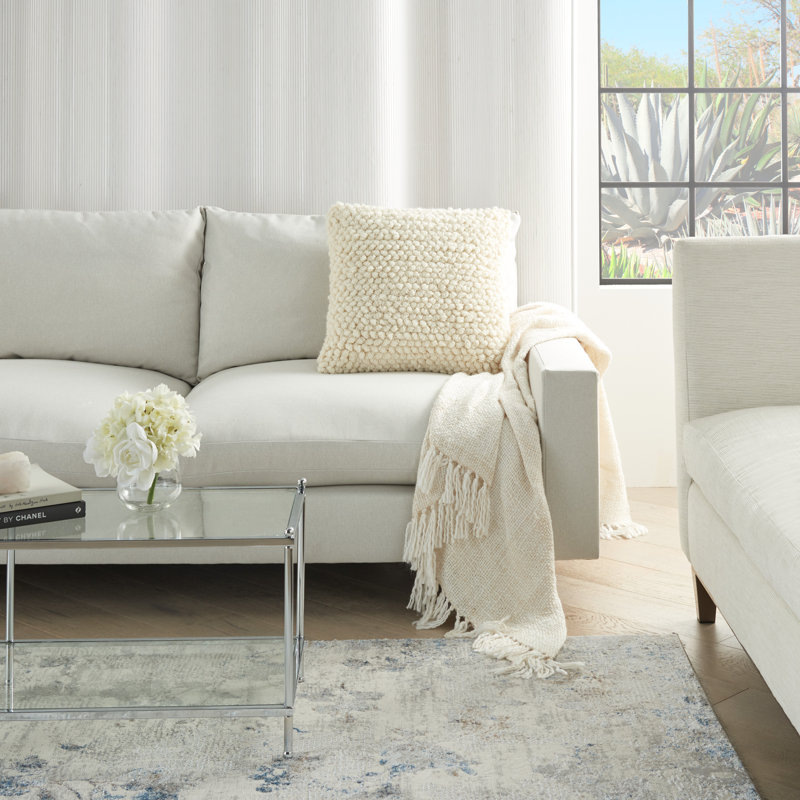 Three Posts™ Keeley Cotton Blend Throw Pillow & Reviews Wayfair